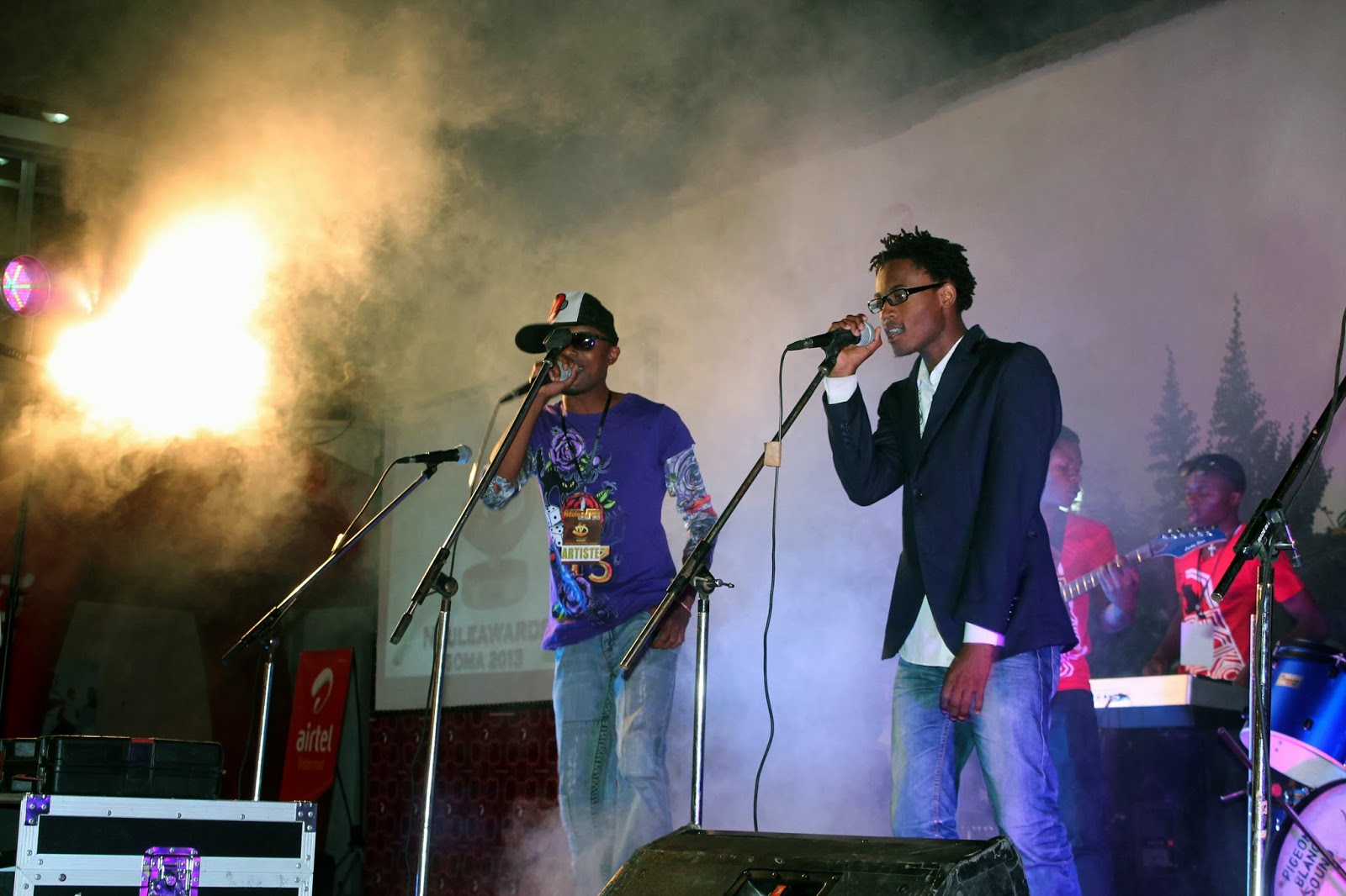 les artistes de Goma pendant les Ndule Awards-2013 © Alain Wandimoyi