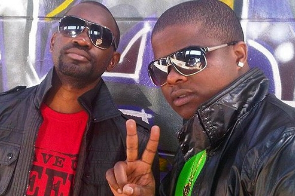 Urban Grooves producer TBA (left) with Nox Guni. Photo: nehandaradio.com