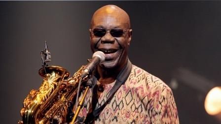 Manu Dibango. photo by Manu Dibango's website