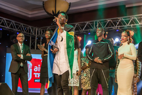 Mayunga Nalimi. Vainqueur de la première édition de Trace Music Star. (ph) Afrik.com