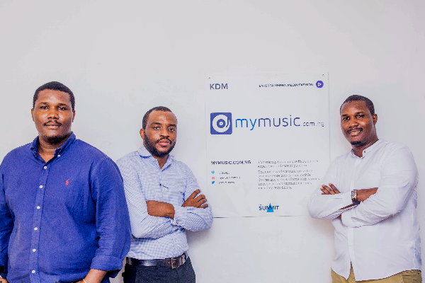 Dolapo Taiwo, Tola Ogunsola, and Damola Taiwo.  Photo: TechPoint
