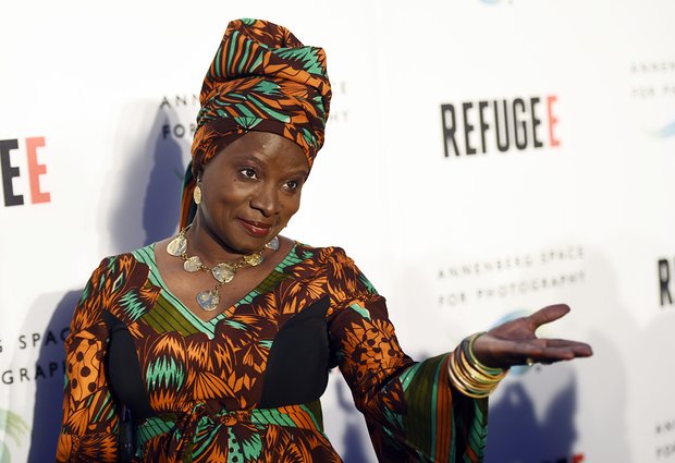 La chanteuse béninoise Angélique Kidjo