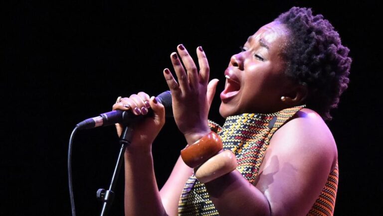 Elida Almeida, la chanteuse du Cap Vert est l'affiche au JazzKif 2016. Photo: RFI