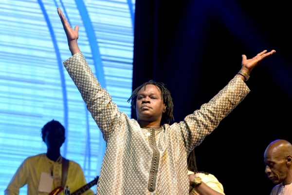 Le chanteur Baaba Maal