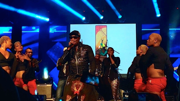 Koffi Olomide pendant un concert. Photo: mgafrica.com