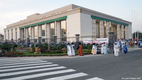 Le Grand Théâtre National de Dakar. (Photo) : Lucie Falque-Vert