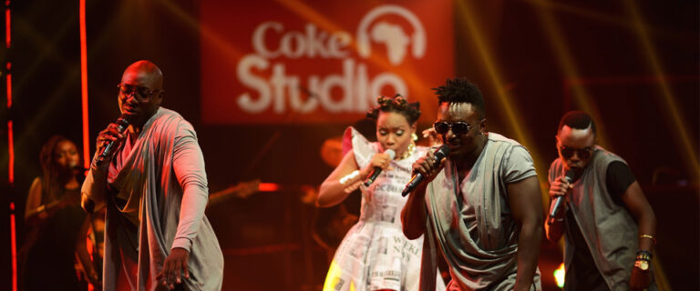 Yemi Alade et le groupe kenyan Sauti Sol. Photo: DR