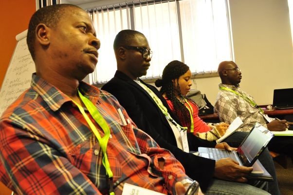 Les participants à un atelier organisé par Music In Africa au Kenya en 2013.