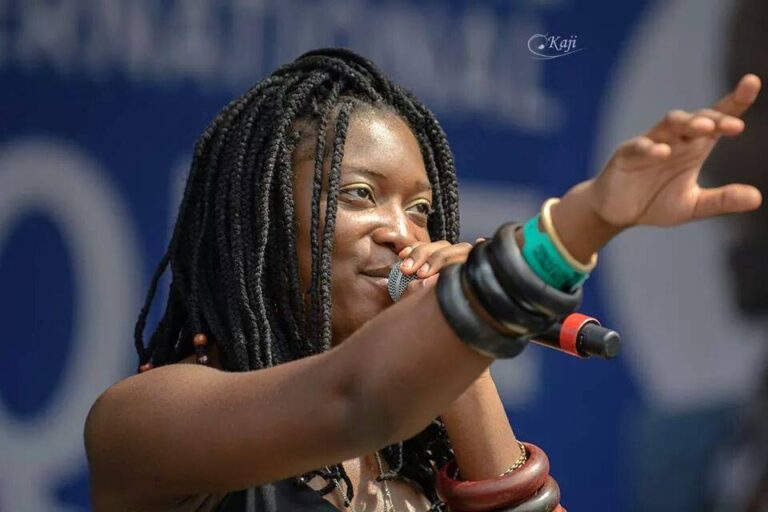 Vanessa "Veeby" Kanga. Promotrice du Festival Afropolitain Nomade. Photo: Kaji Kaji