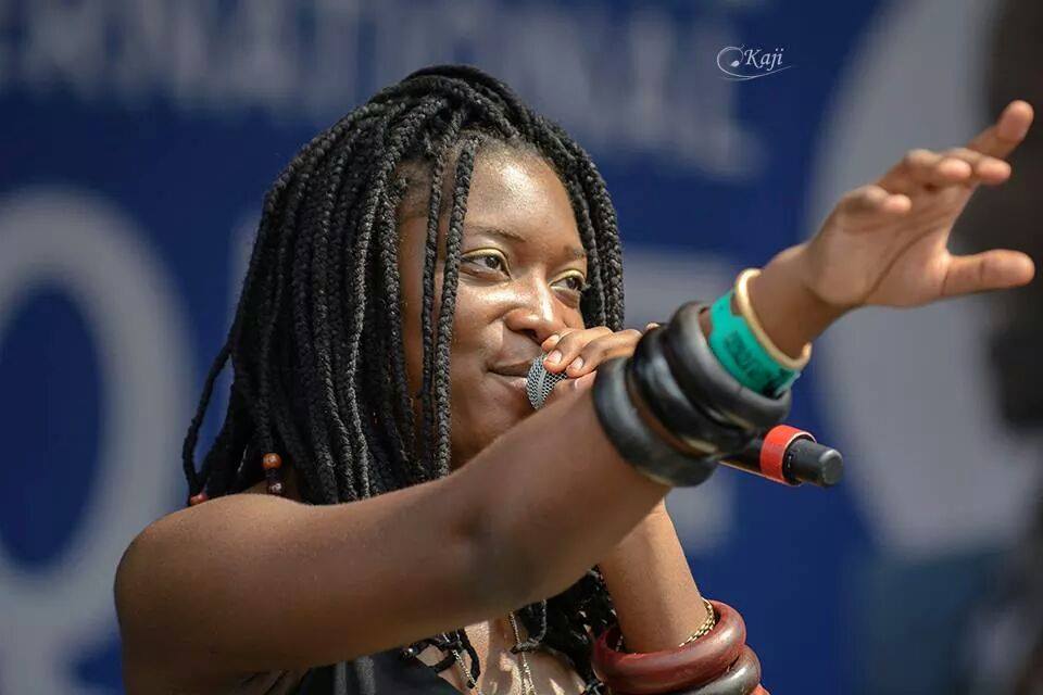 Vanessa "Veeby" Kanga. Promotrice du Festival Afropolitain Nomade. Photo: Kaji Kaji