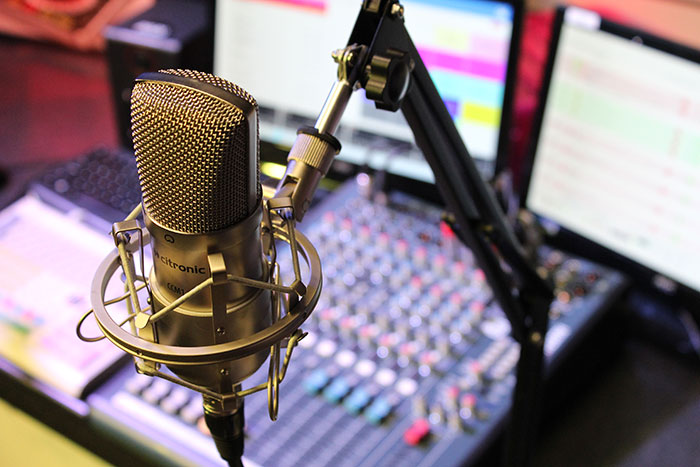 Une station radio. Photo: DR