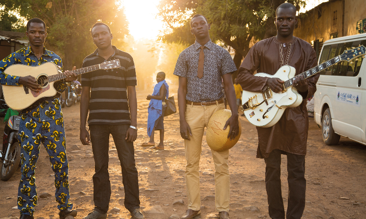 L’orchestre malien Songhoy Blues.