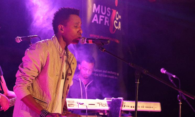 A musician performs at last year's Music In Africa AGM Plus in Addis Ababa, Ethiopia.