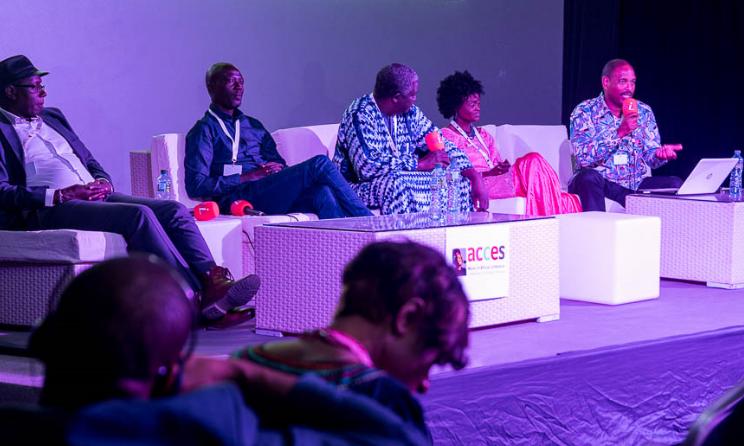 Un panel de discussion lors de la conférence ACCES 2017