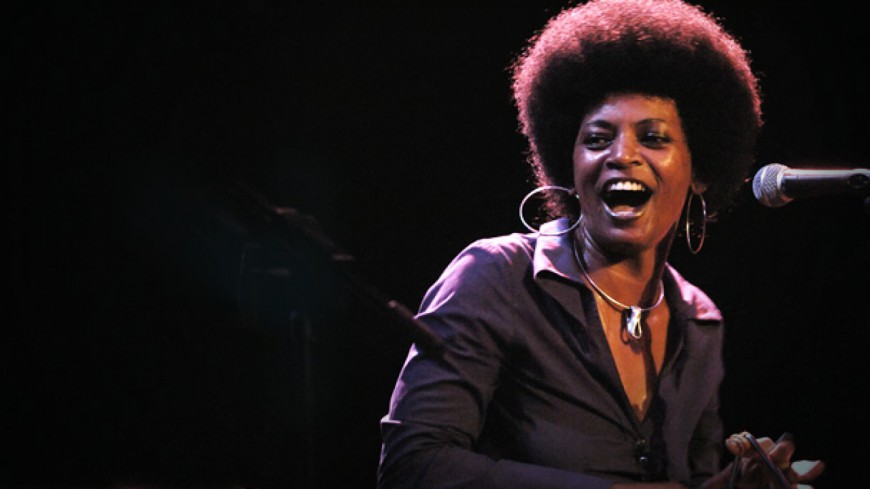 La chanteuse de l'Île de La Réunion, Christine Saleme. (photo) : jazzradio.fr