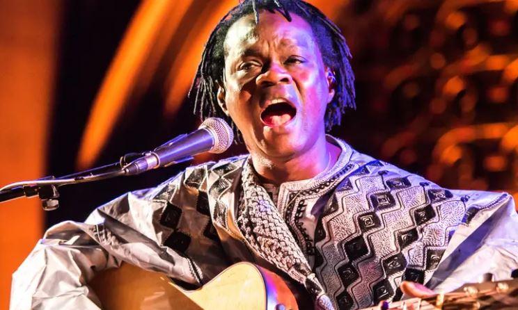 Baaba Maal qui a prêté sa voix à la bande originale du film Black Panther.