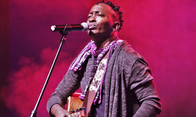 Eric Wainana performing at last year's ACCES in Nairobi, Kenya.