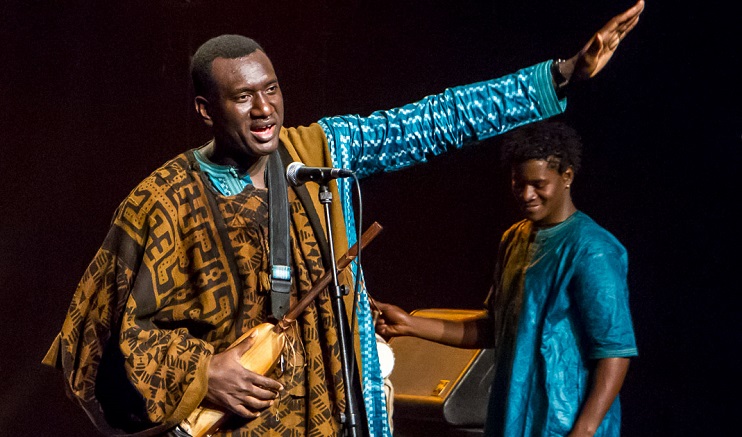 Bassekou Kouyaté sur scène (Photo) : aerophotoclub.fr