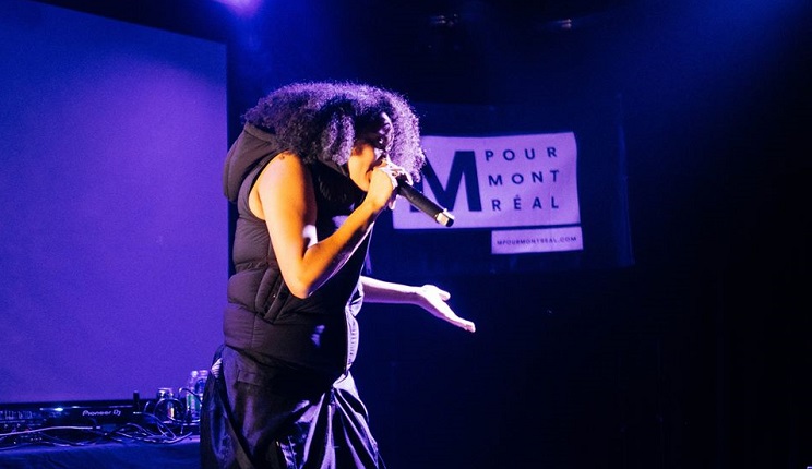 Naya Ali au Festival M pour Montréal (Photo) : Facebook Officiel.