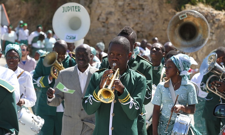 Les musiciens de l'orchestre kibamguiste (Photo) : Facebook Officiel.