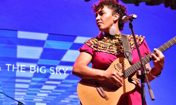 Le groupe kényan Maia and The Big Sky à ACCEs 2018 au Kenya. (Photo) : Music In Africa.