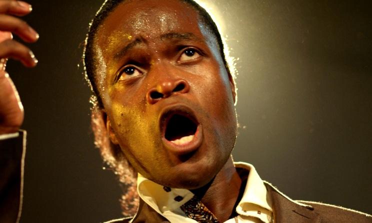Congolese opera singer Serge Kakudji.