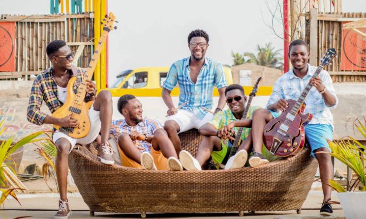 Le groupe ghanéen FRA ! est l’un des groupes locaux qui sera en showcase à ACCES 2019.