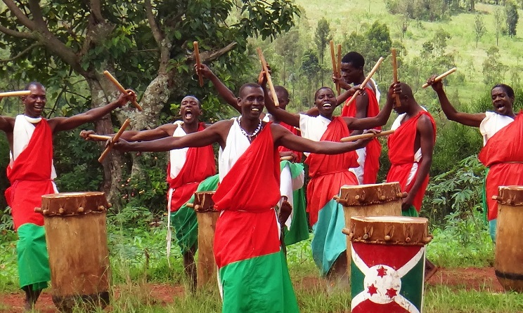 Tambourinaires du Burundi.