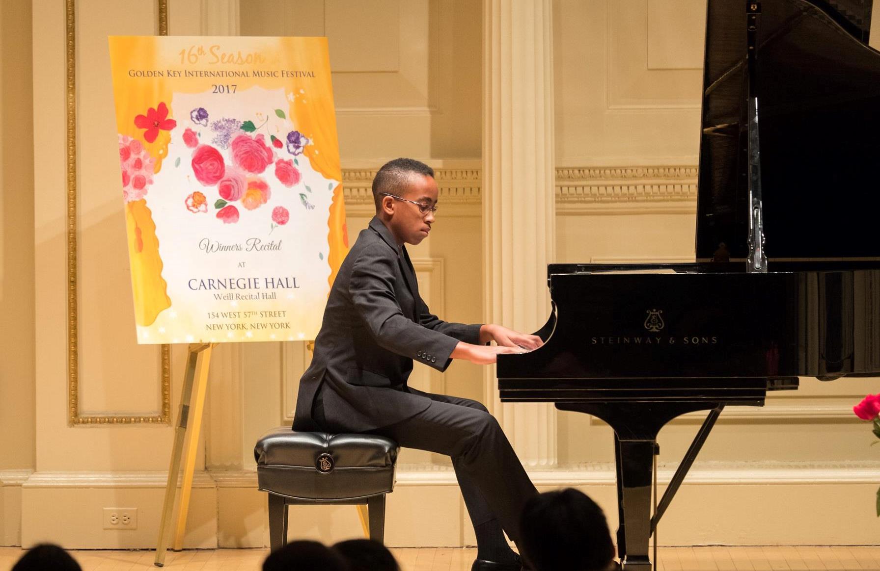 Le concours de piano est ouvert aux compositeurs du monde entier (Photo) : Facebook/Golden Key Music Festival.