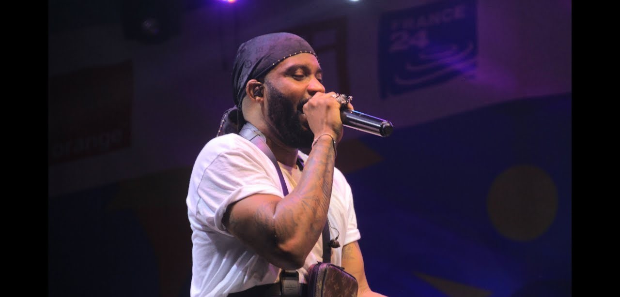 Fally Ipupa au Festival Amani à Goma (RDC), février 2019 (Photo) : YouTube.