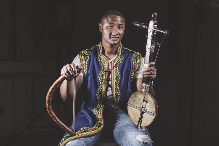 Aziz Ozouss, lauréat Hiba Rec World Music session 2018 (Photo) : Fondation Hiba.