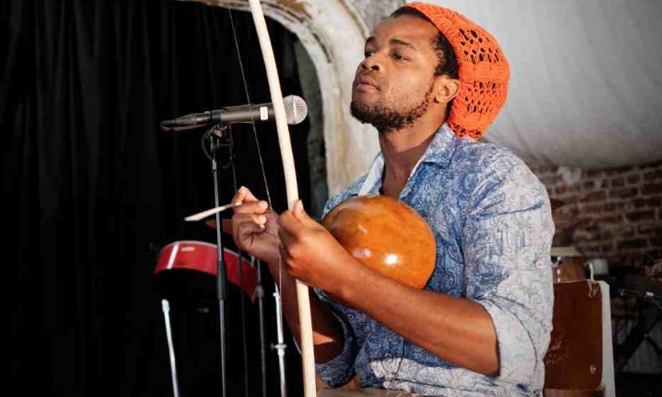 Mozambican musician Matchume Zango.