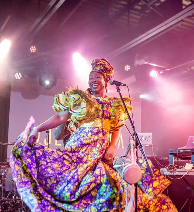 La chanteuse malienne Djely Tapa à Mundial Montréal 2019 (Photo) : Facebook/Mundial Montréal.