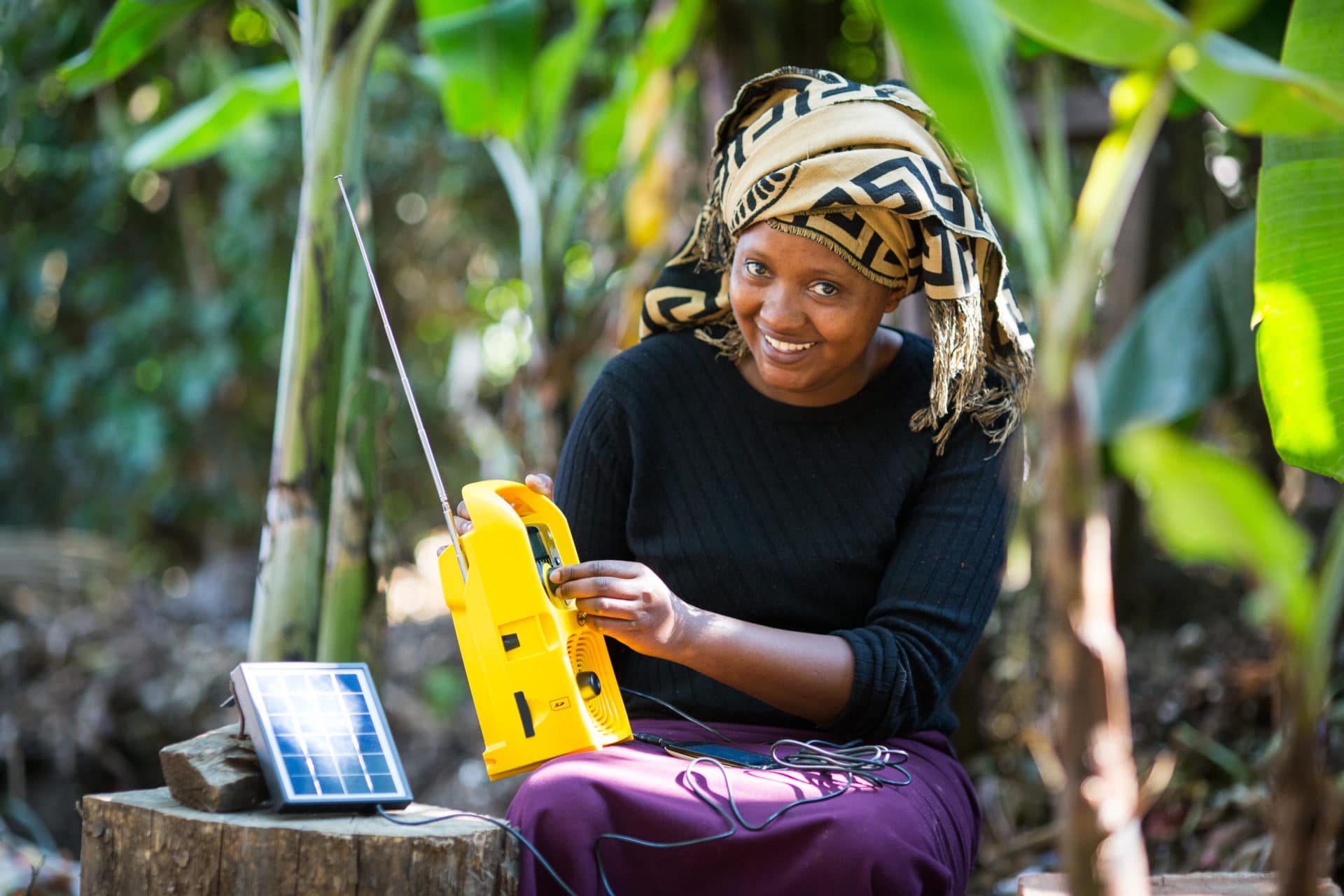 L'appel s’adresse à tous les médias dont l’activité principale est l’information. (Photo) : Farm Radio International.