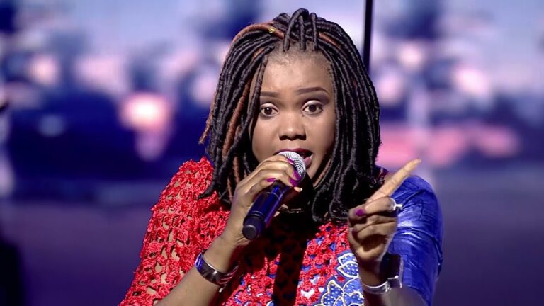 Djeneba, participante à l'Afrique a un incroyable talent (Photo) : capture d'écran.
