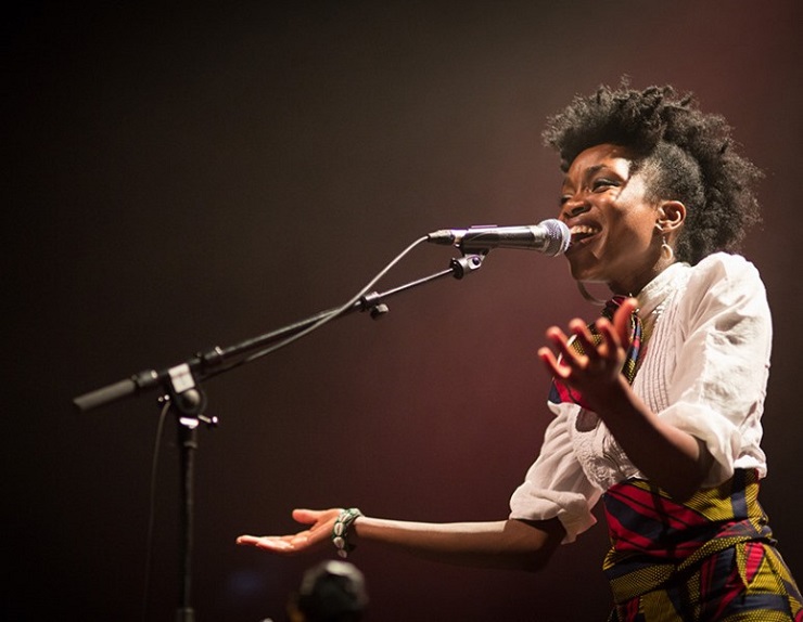 La chanteuse angolaise Lúcia de Carvalho. (Photo) : frequence-sud.fr
