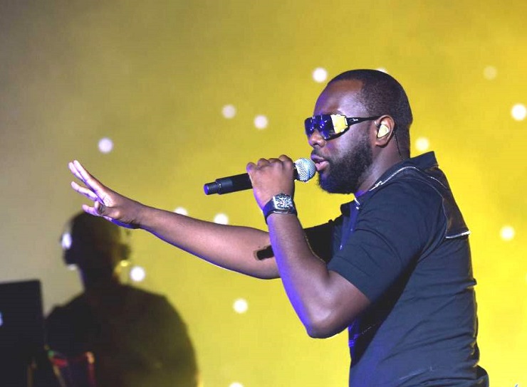 Le rappeur congolais Gims au Festival Mawazine 2016 au Maroc. (Photo) : Yassine Toumi.
