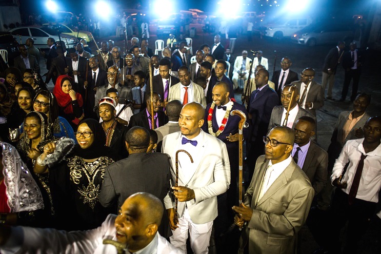 Le twarab à l’occasion d’un mariage à Moroni, aux Comores. (Photo) : Ali Ahmed Mahamoud.