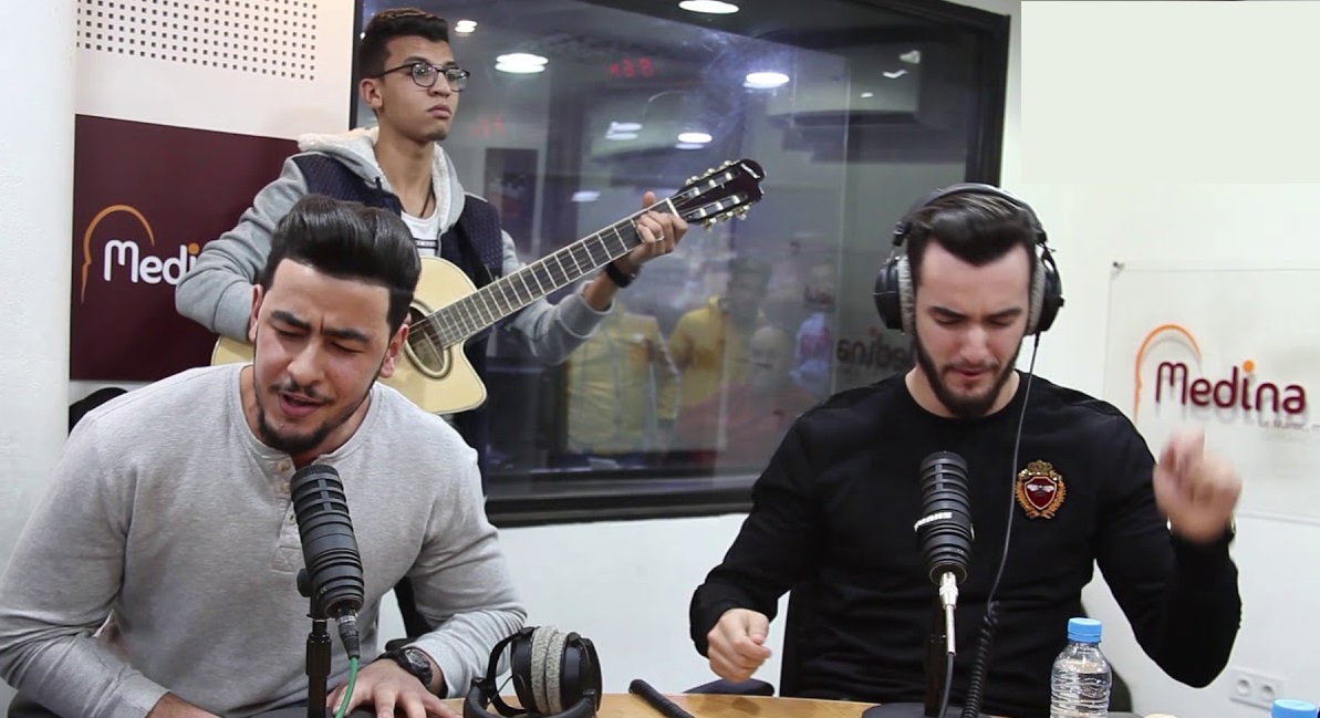Ambiance dans le studio de Medina FM (Photo) : trshow.info.