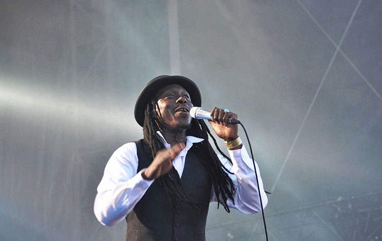 Faada Freddy aux Francofolies de la Rochelle, France. (Photo) : B. Brun.
