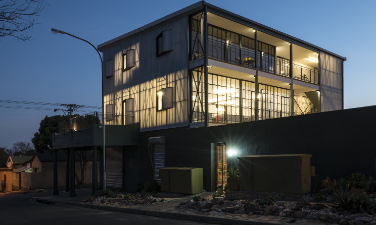 The LAPA art residency space in Brixton, Johannesburg. Photo: Dave Southwood