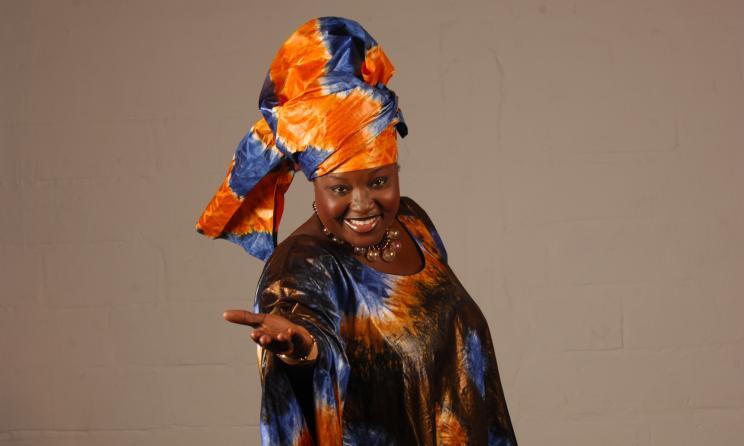 Senegalese singer Mamy Kanouté.