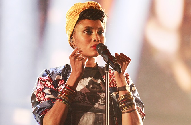 La chanteuse franco-comorienne Imany. (Source) : programme-television.org