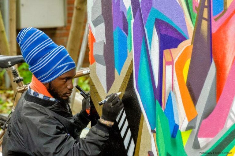 (Photo) : graffeur du Sénégal.