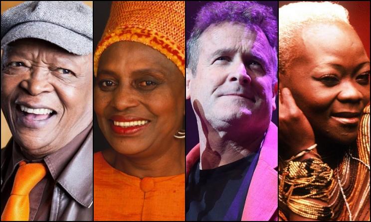Les musiciens sud-africains Hugh Masekela, Miriam Makeba, Johnny Clegg et Brenda Fassie ont mené la lutte contre l'apartheid à travers des chansons de protestation.