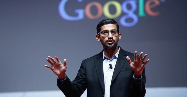 Le PDG de Google, Sundar Pichai
