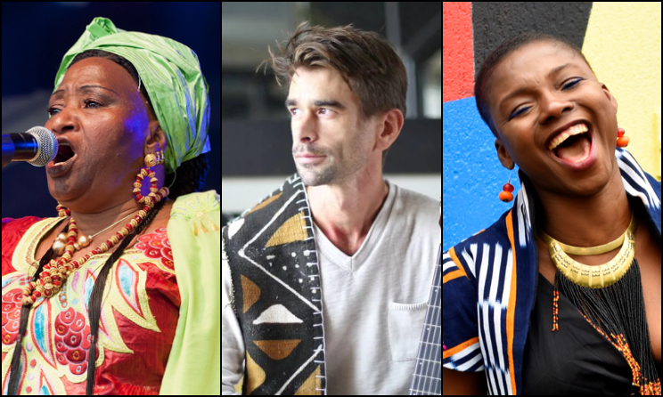 Khaira Arby, Yohann Le Ferrand et Kandy Guira.