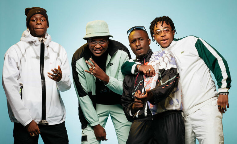 (Photo) : le groupe 4Keus, distribué par Sony Music en France.
