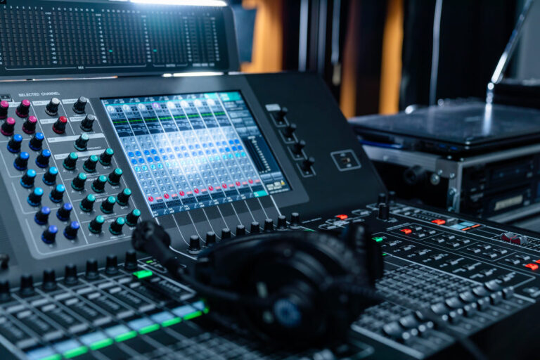 (Photo) : Studio d'enregistrement