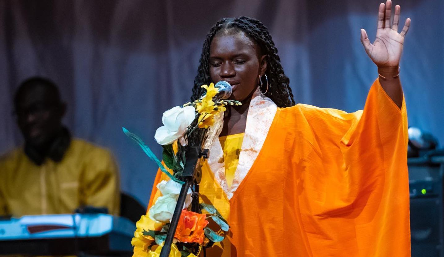 (Photo) : La jeune chanteuse sénégalaise Marie Aude Ngom.